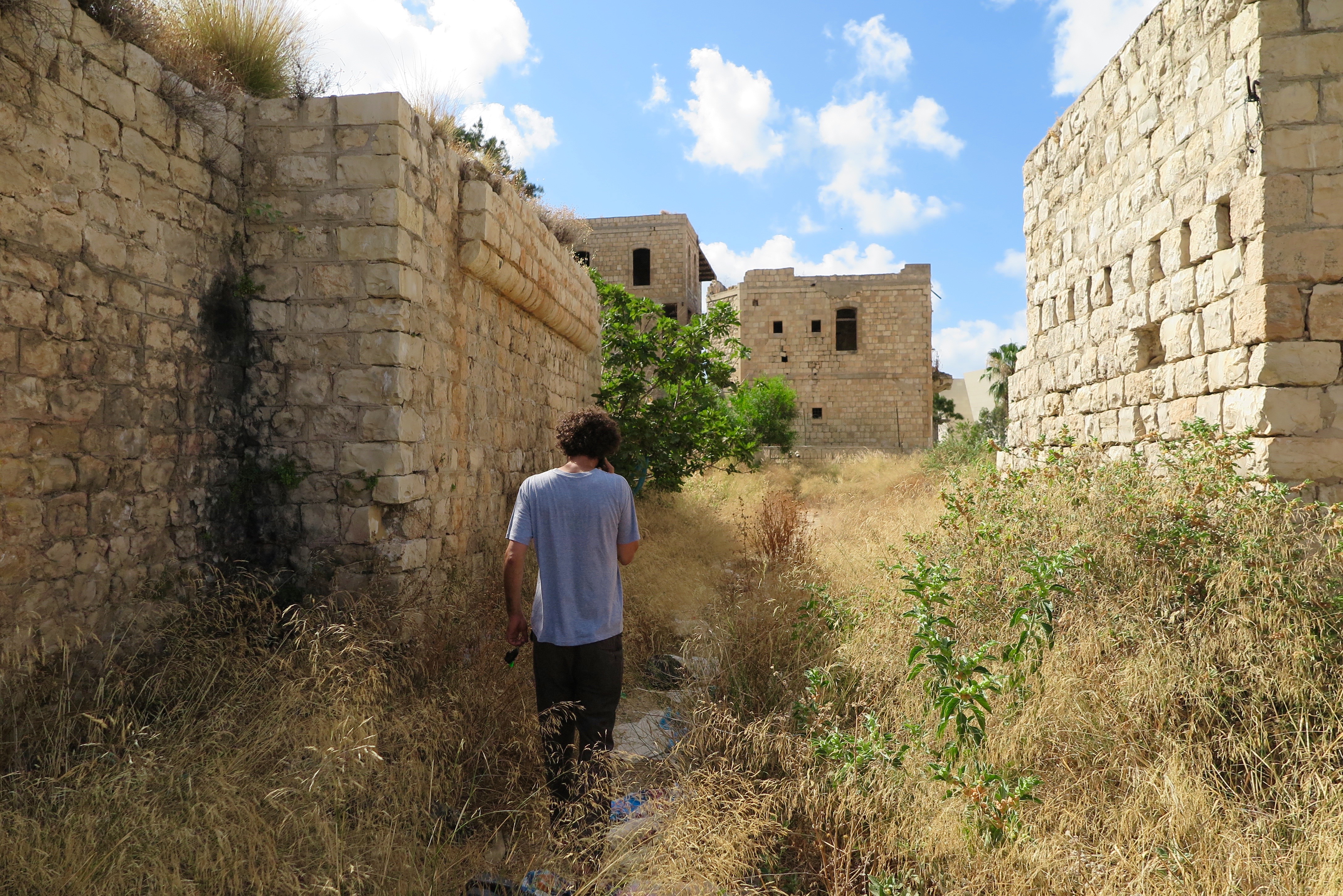 Valerio Rocco Orlando, Dialogue with the Unseen. Production still. Haifa, July 2015